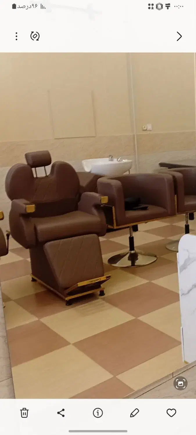 فروش صندلی آرایشگاه زنانه یا مردانه|آرایشگاه و سالنهای زیبایی|آزادشهر, |دیوار