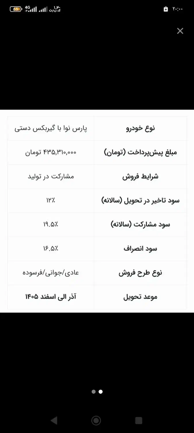 حواله پارس نوآ|خودرو سواری و وانت|اردبیل, |دیوار