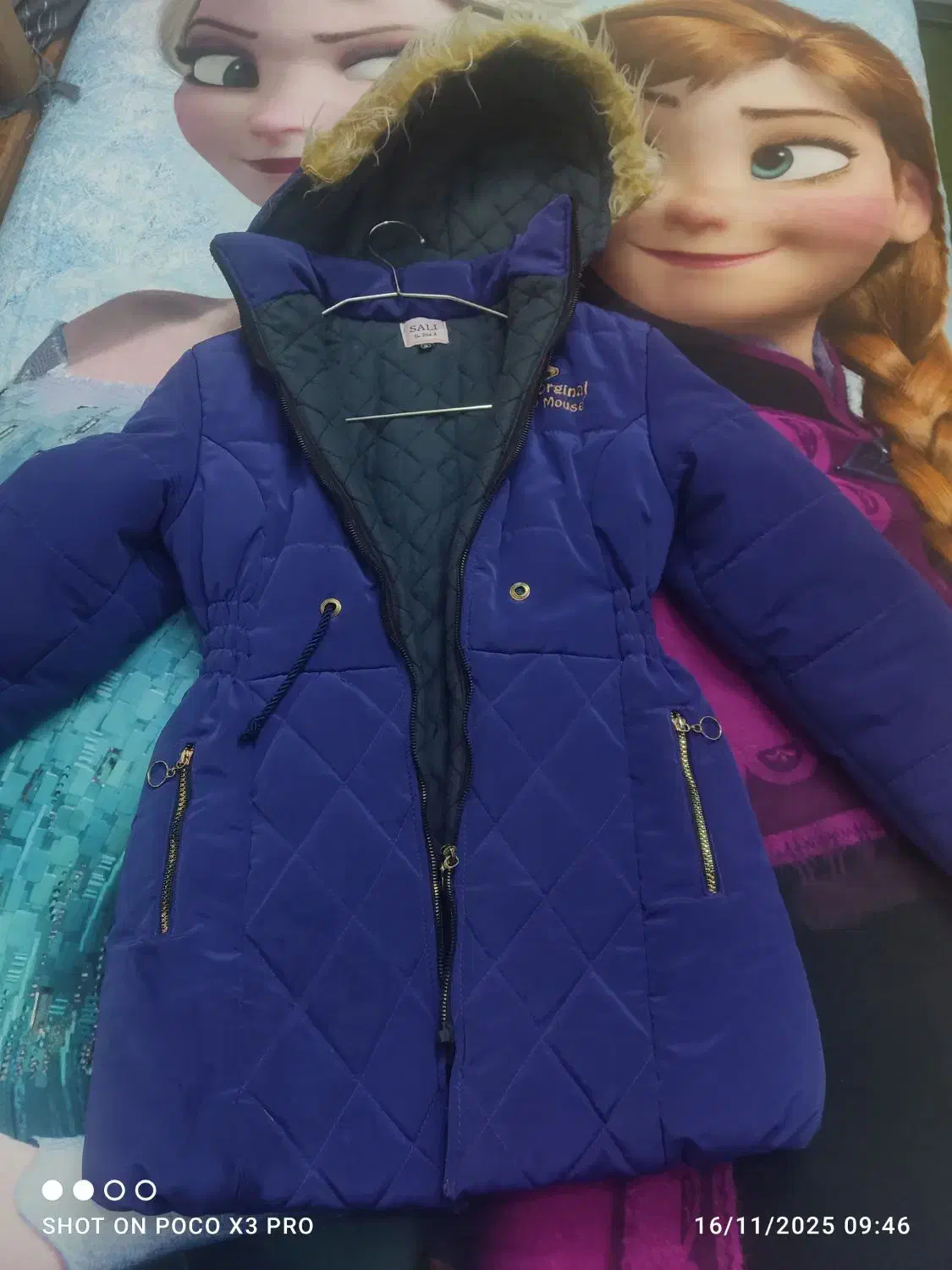 کاپشن دخترانه|کفش و لباس بچه|لنجان, |دیوار