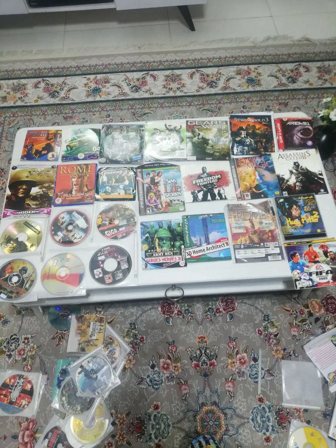 سی دی|کنسول، بازی ویدئویی و آنلاین|صدرا-فارس, فاز ۱|دیوار