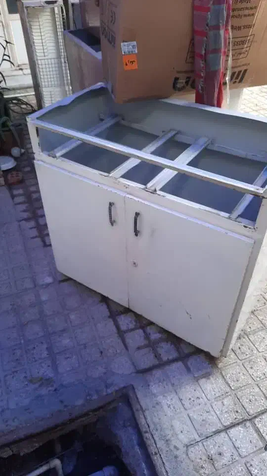 کابینت فلزی با هود همگی سالم محکم|مصالح و تجهیزات ساختمان|آفتاب, |دیوار