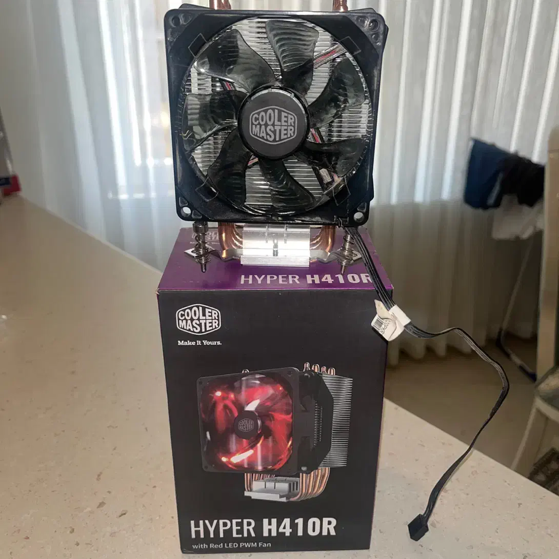 فن CPU Cooler Master Hyper H410R (کولرمستر)|قطعات و لوازم جانبی رایانه|تهران, سوهانک|دیوار