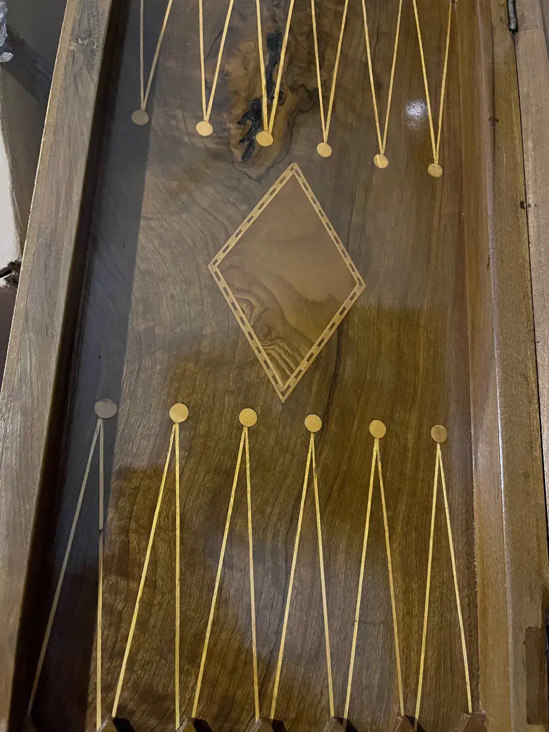 تخته نرد چوبی|کلکسیون اشیاء عتیقه|لواسان, |دیوار