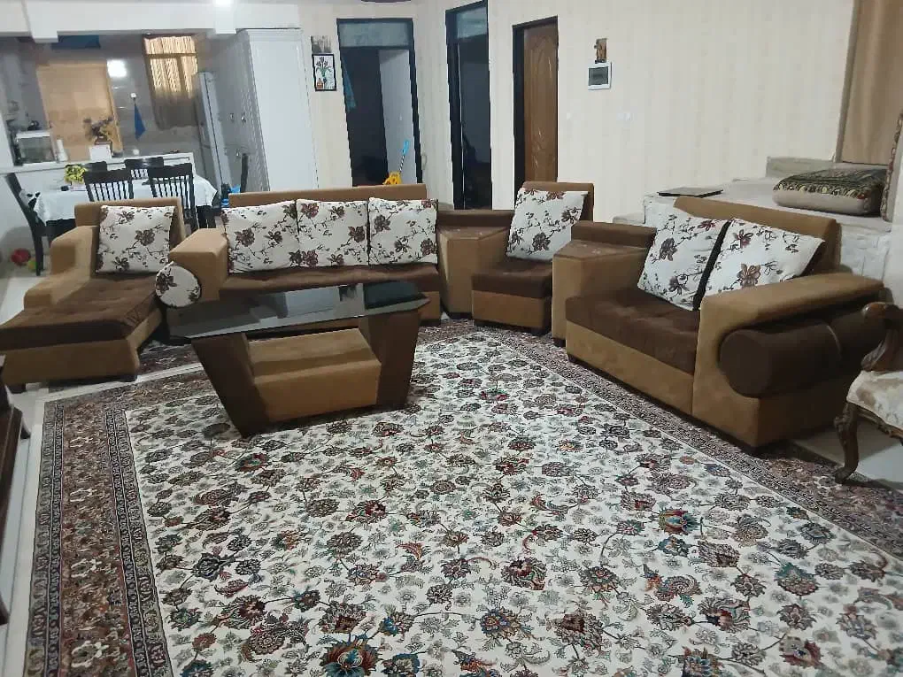 مبلمان ال ۸ نفره|مبلمان خانگی و میز عسلی|یزد, |دیوار