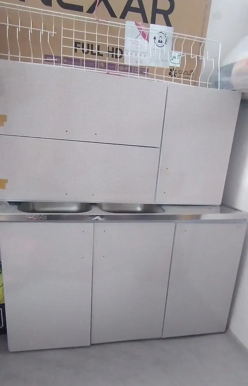 کابینت کاملانو|آب‌چکان و نظم‌دهنده ظروف|هرسین, |دیوار