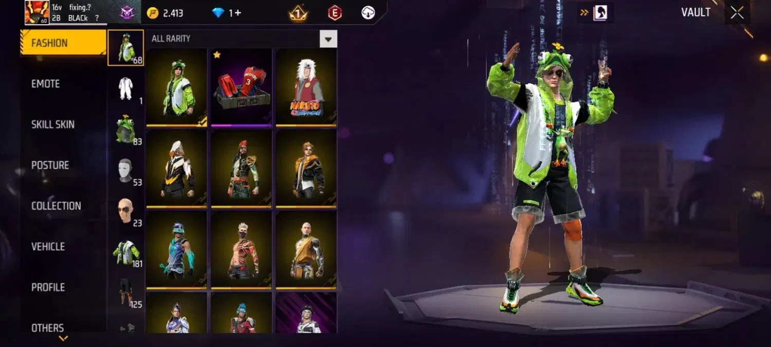 اکانت فری فایر طاق هم زده میشه|کنسول، بازی ویدئویی و آنلاین|نیر (اردبیل), |دیوار