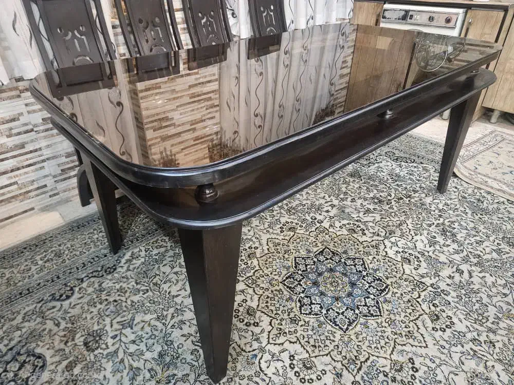 میز ناهار خوری ۸ نفره سالم|میز و صندلی غذاخوری|تهران, ائمه اطهار|دیوار