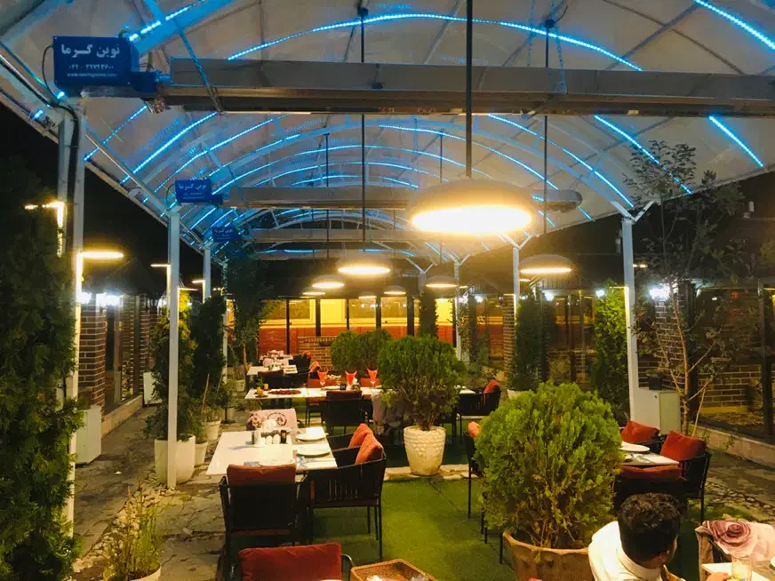 هیتر تابشی فوق کم مصرف با نصب رایگان|بخاری، هیتر، شومینه|رشت, شهرک صنعتی|دیوار