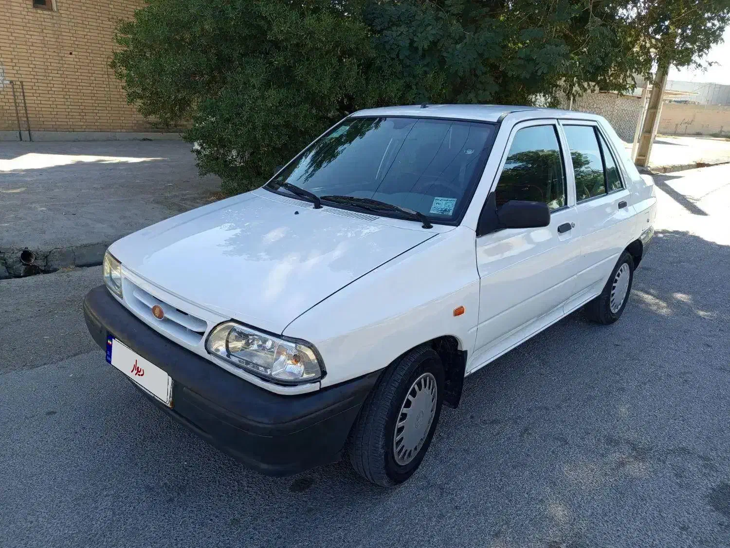 پرایدبدون رنگ وشاسی پلم دجه یک|خودرو سواری و وانت|بهبهان, |دیوار