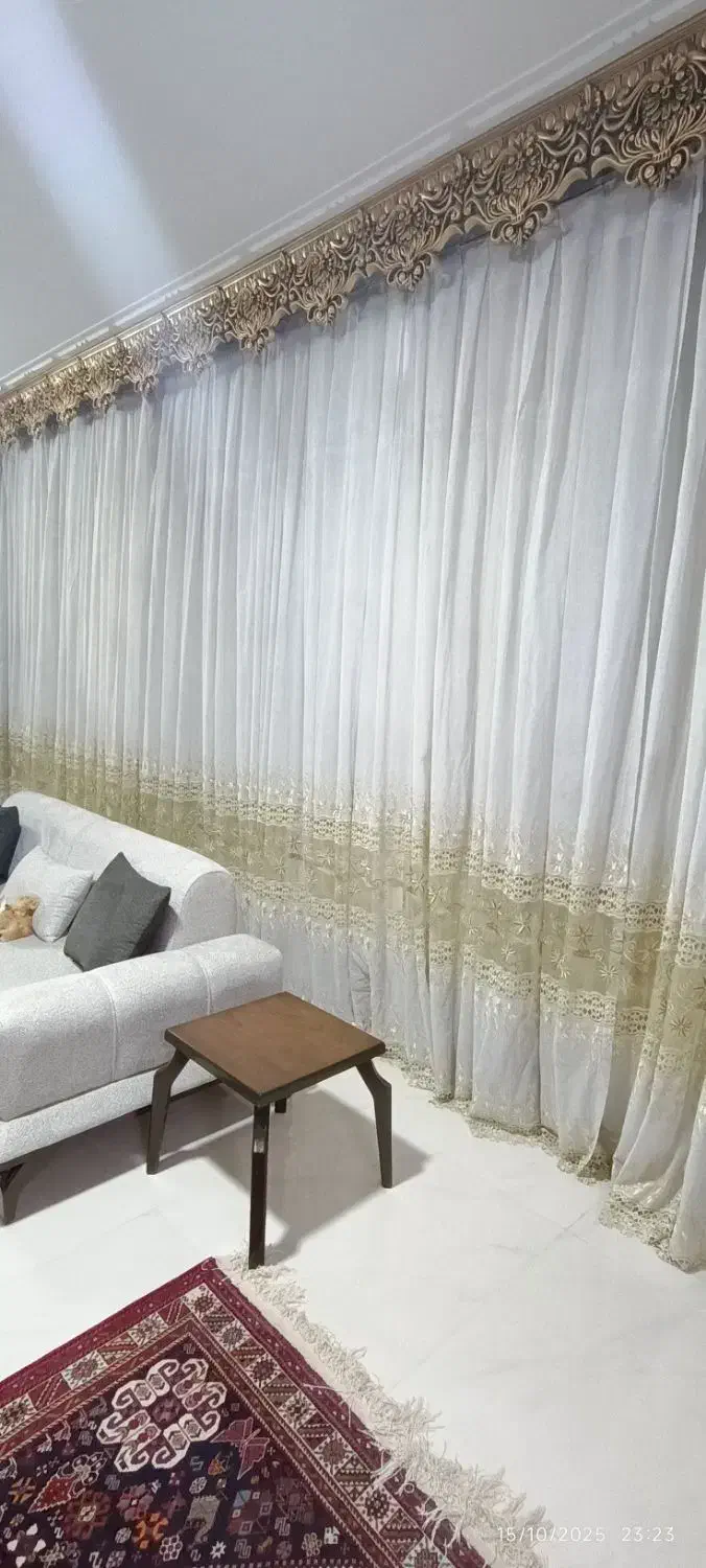 پرده|پرده، رانر، رومیزی|آباده, |دیوار