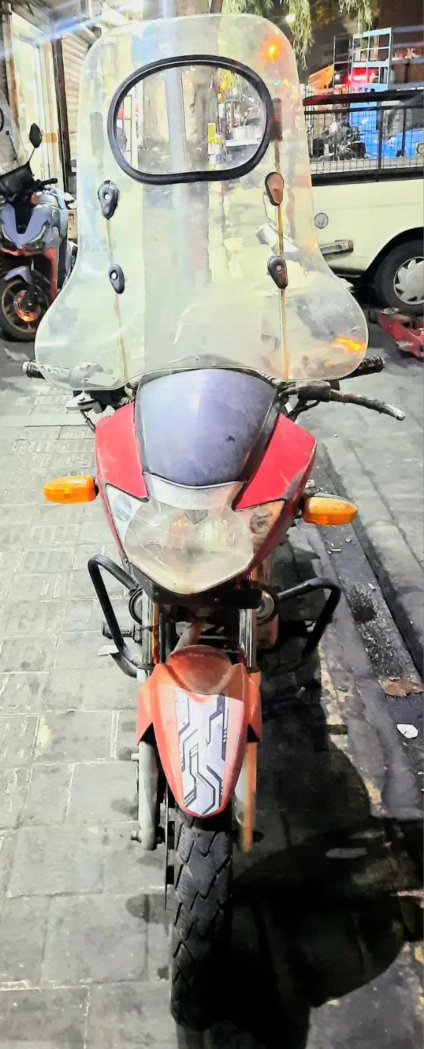 موتور اپاچی 160 مدل 86 قرمز فنی موتوری سالم تمیز|موتورسیکلت|تهران, مینابی|دیوار