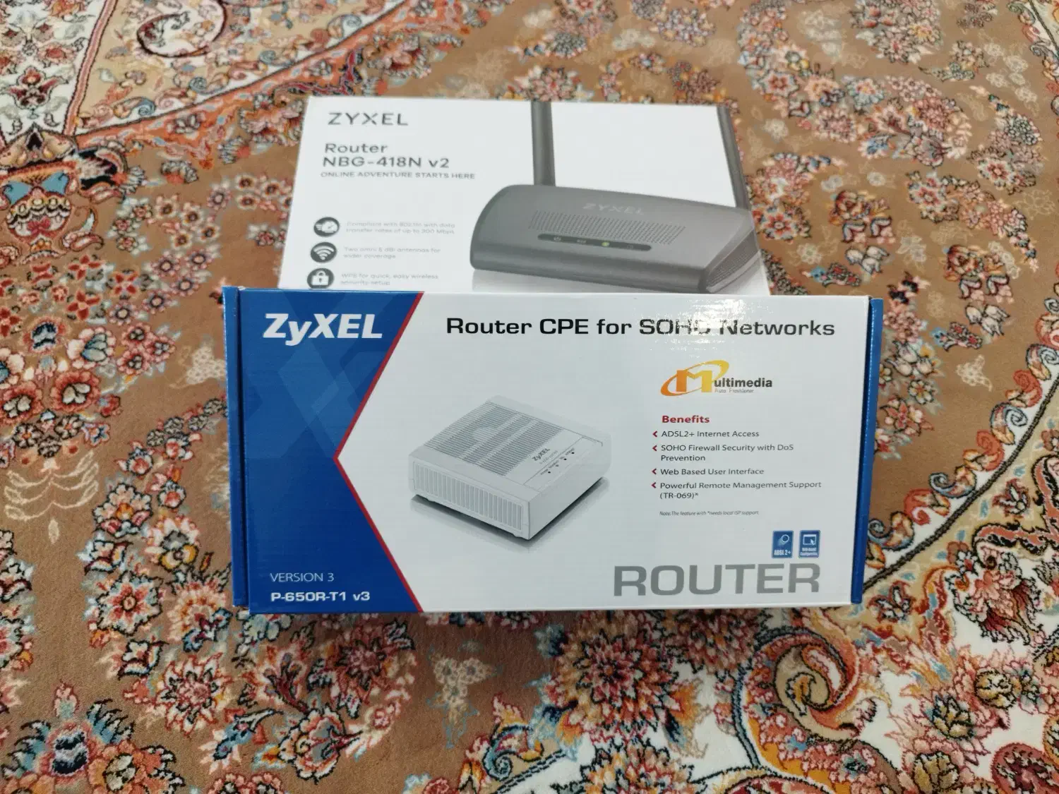 فروش مودم و روتر زایکسل P-650R-T1 v3|مودم و تجهیزات شبکه|تهران, قلهک|دیوار