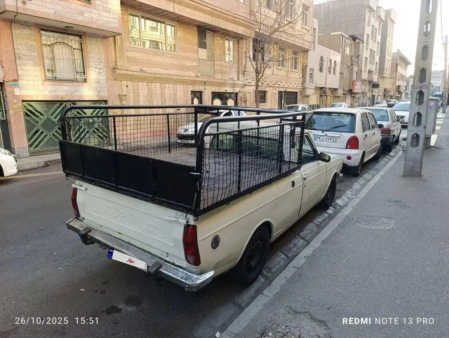 پیکان وانت دوگانه مدل 84|خودرو سواری و وانت|تهران, خلیج فارس|دیوار