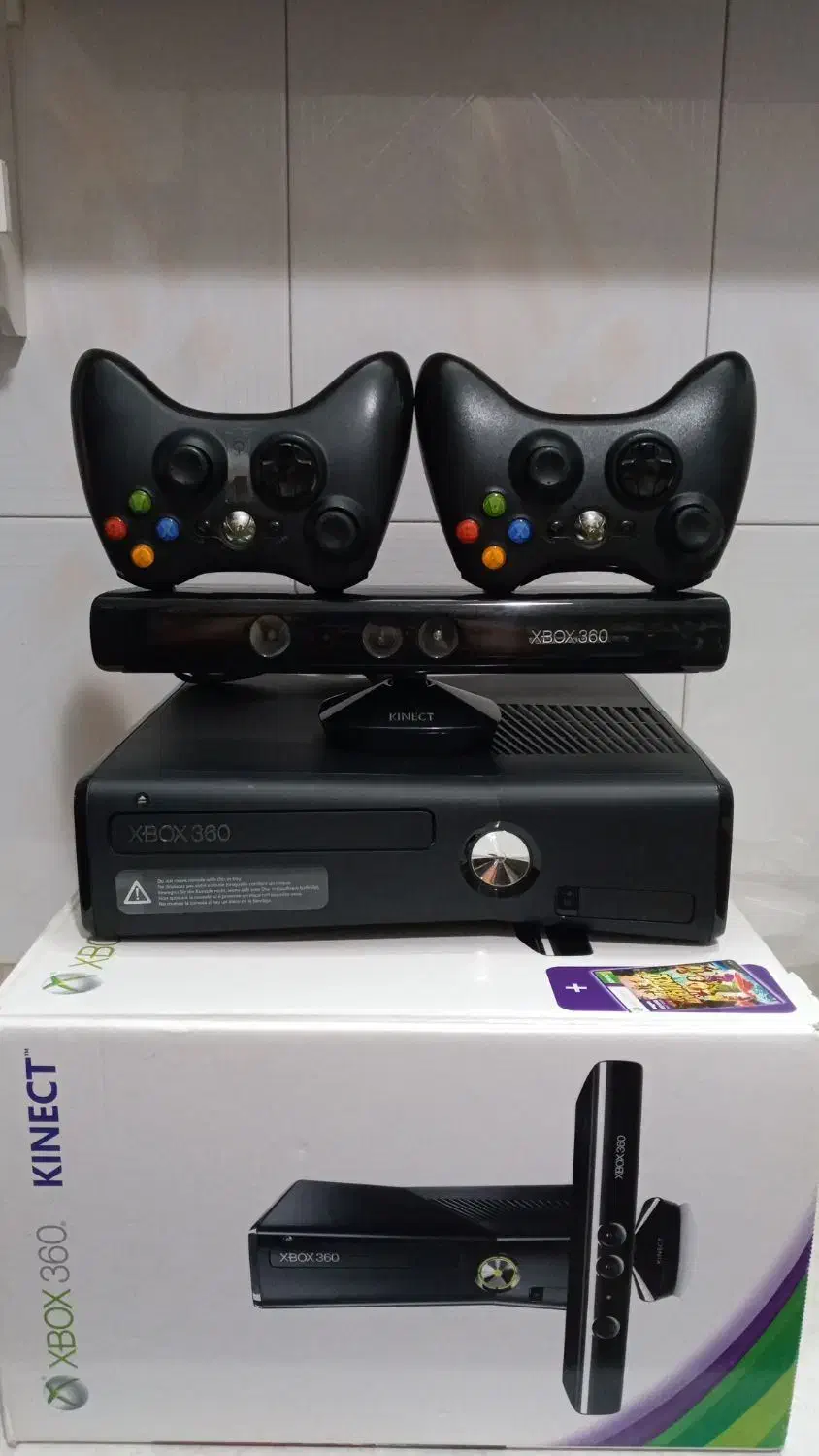 ایکس باکس360 اسلیم دودسته هارد ۲۵۰ درحدنو|کنسول، بازی ویدئویی و آنلاین|اصفهان, الهیه|دیوار