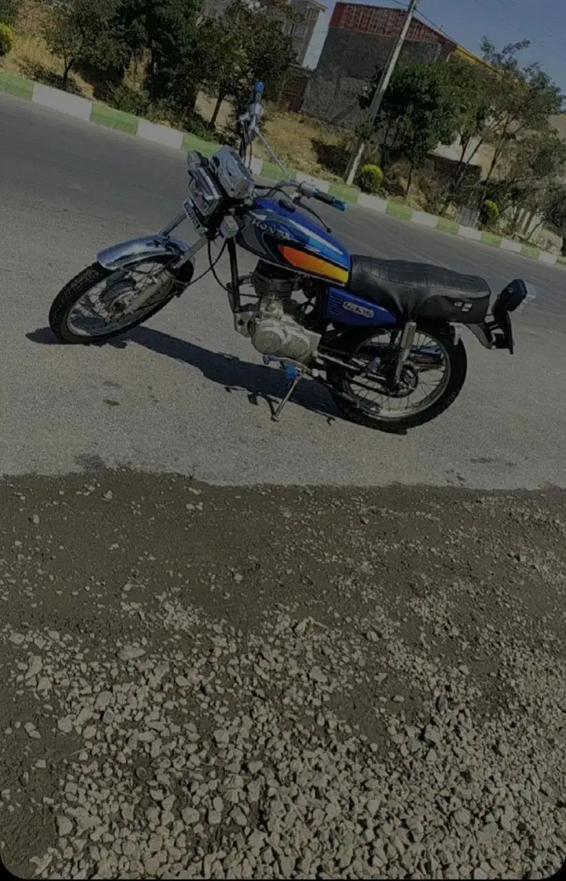 موتور125مزایده ای|موتورسیکلت|خلخال, |دیوار