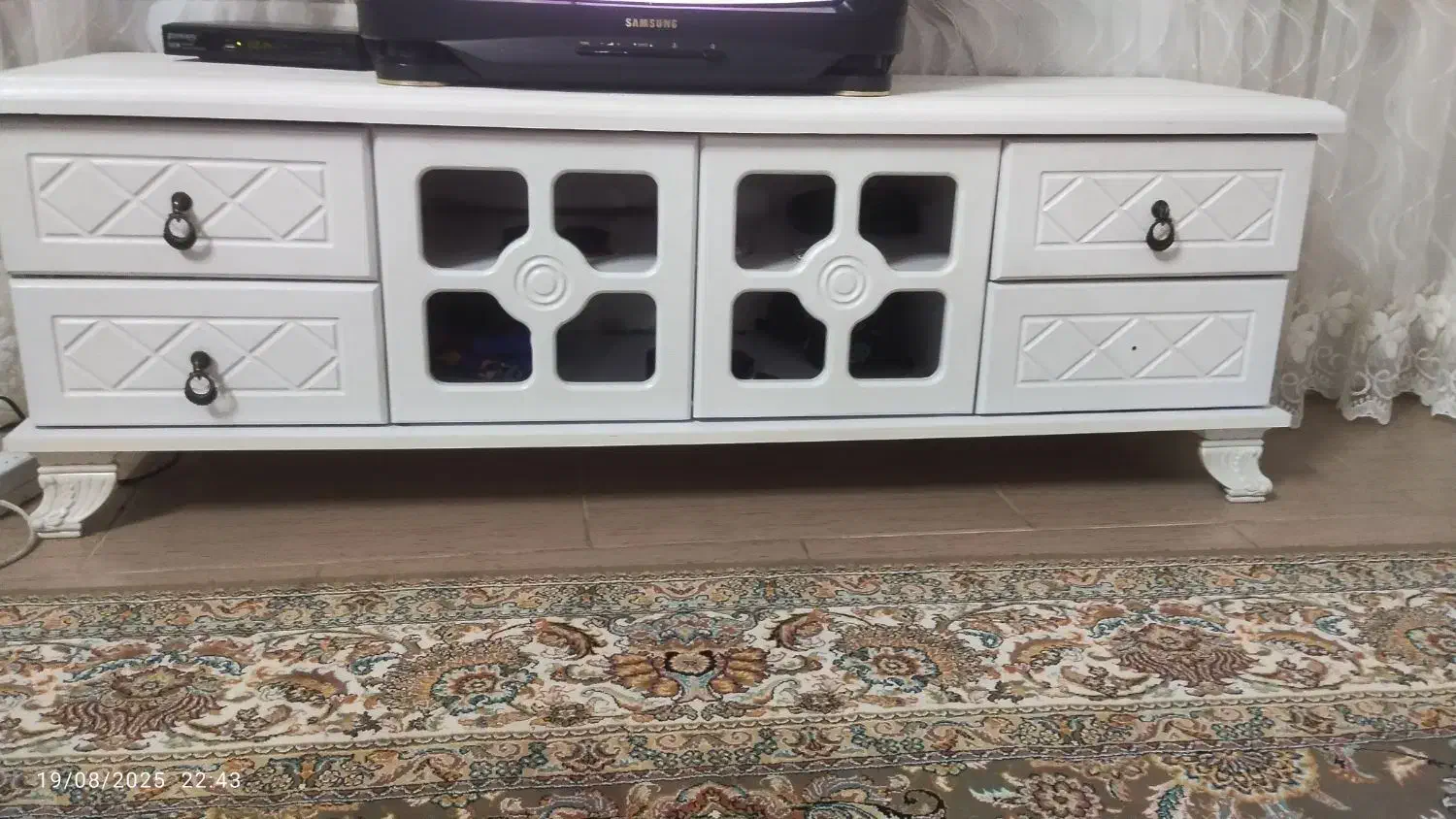 میز تلویزیون وکیوم سفید|میز تلویزیون|ازنا, |دیوار