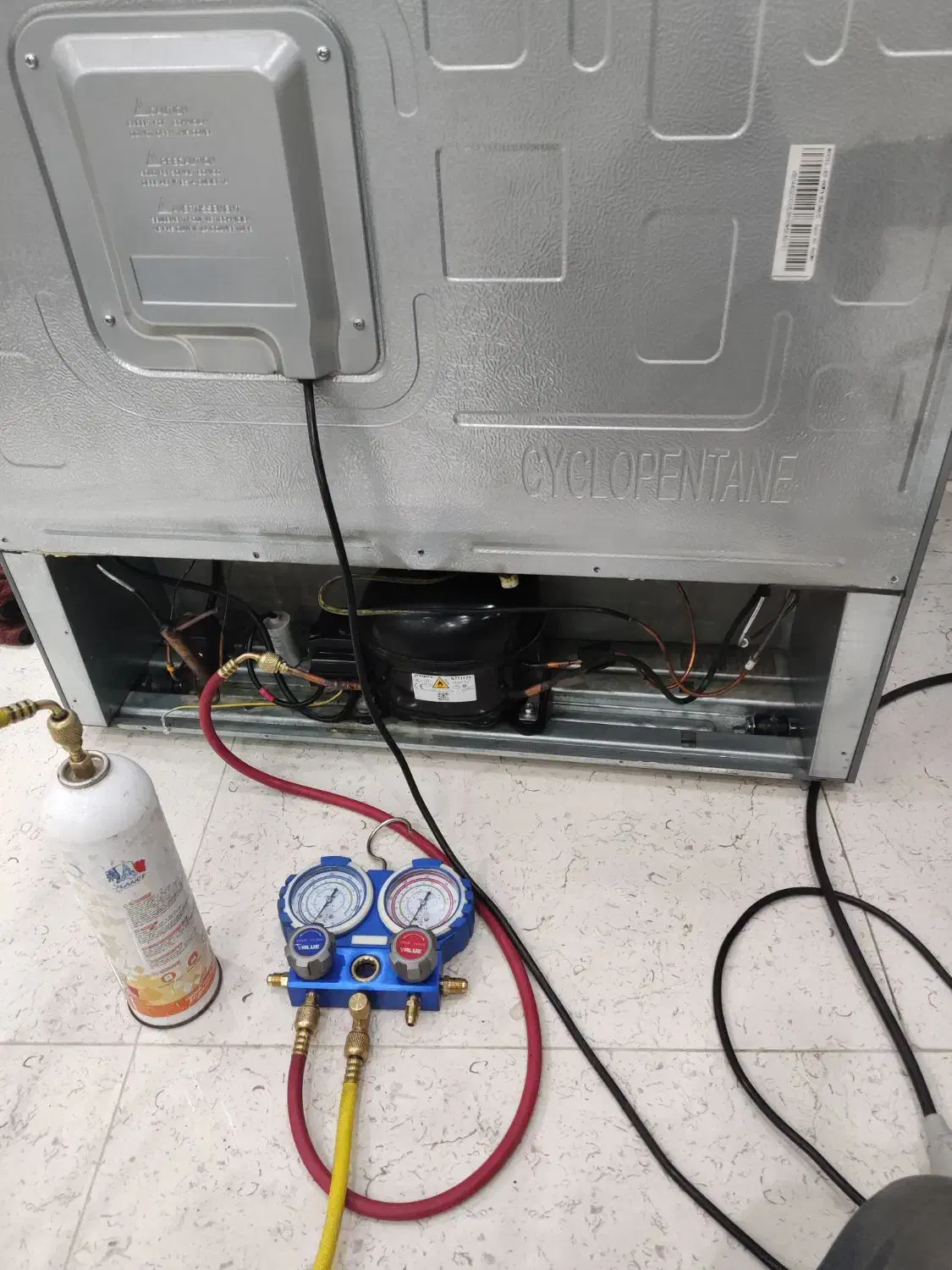 تعمیرات گازکیری کولر و یخچال فریزر و ساید آبادان|خدمات پیشه و مهارت|آبادان, |دیوار