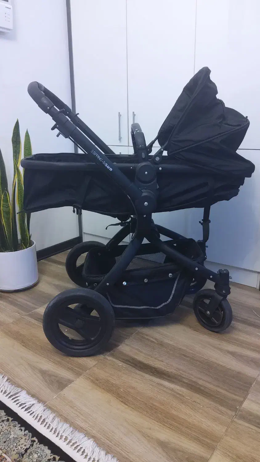 کالسکه وکریر و ساک اسپیرینگ در حد نو|کالسکه و لوازم جانبی|کرج, اصفهانی‌ها|دیوار