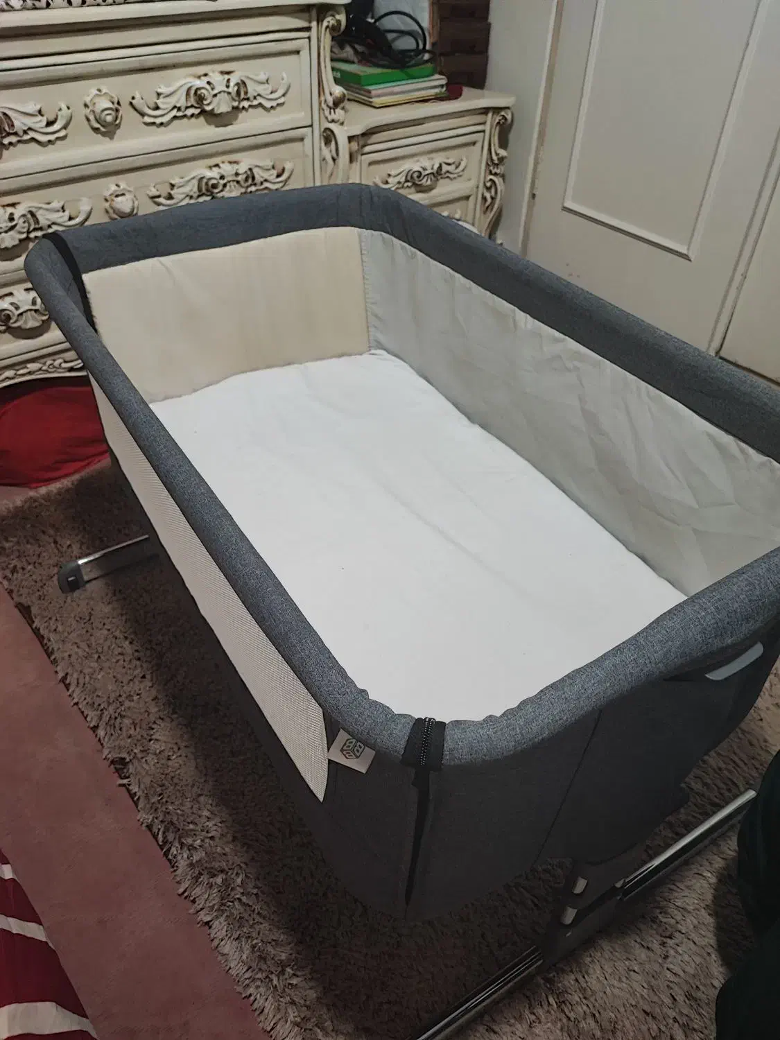 تخت کنار مادری مارک بیب|تخت و صندلی بچه|کرج, شاهین‌ویلا|دیوار