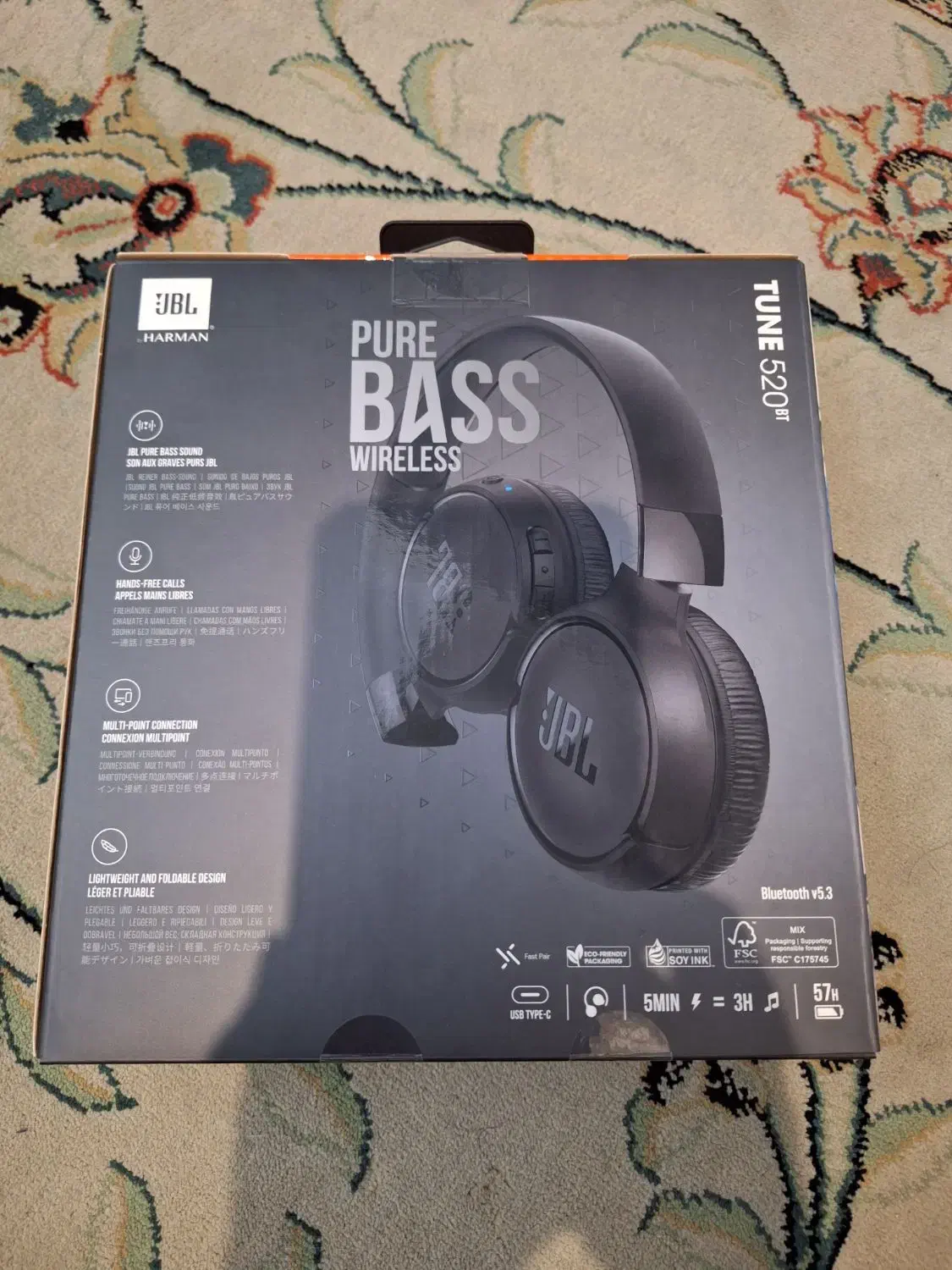 JBL TUNE 520BT|لوازم جانبی موبایل و تبلت|تهران, تهرانپارس غربی|دیوار