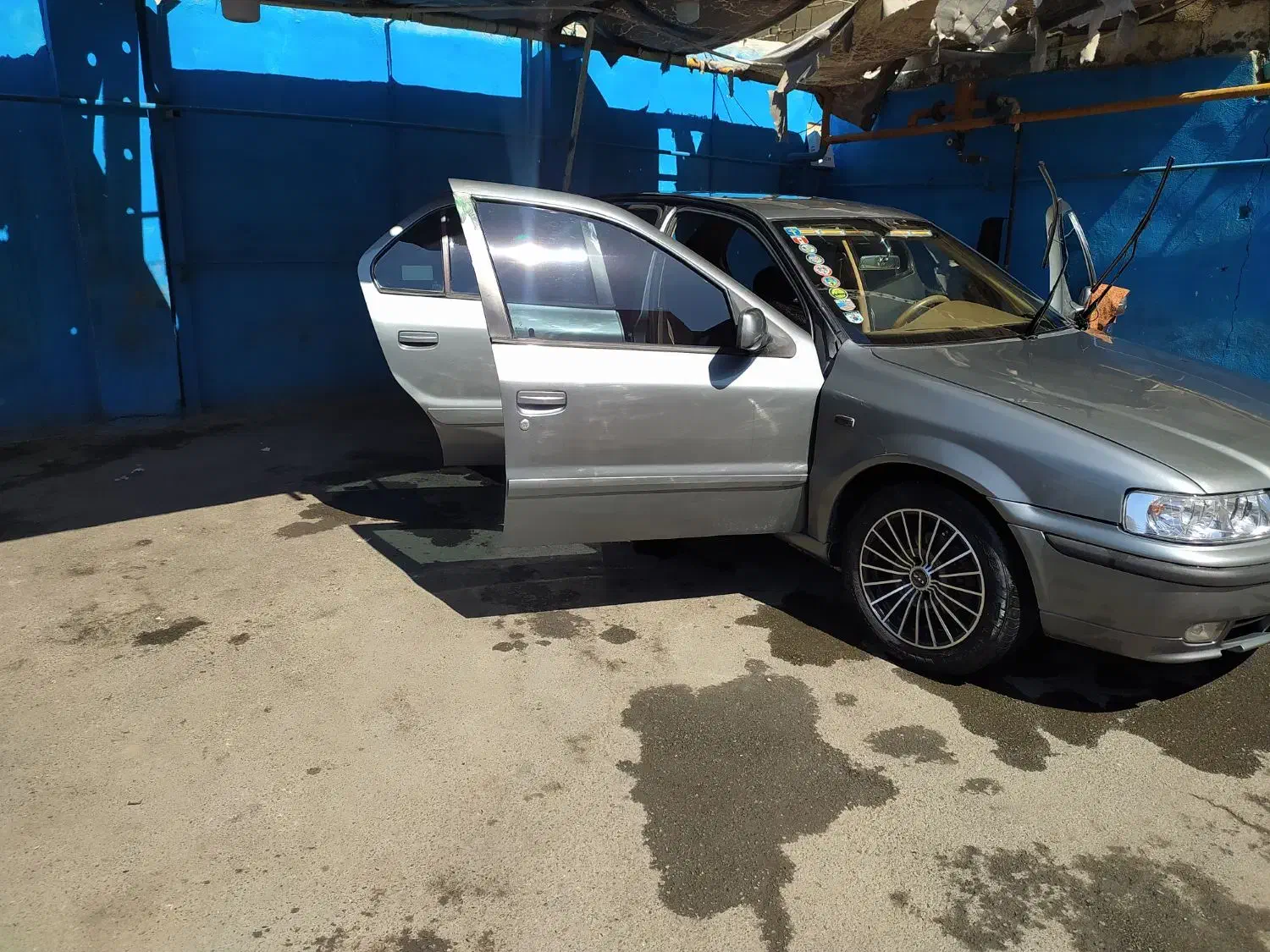 سمند85.خاکستری متالیک|خودرو سواری و وانت|بهارستان, |دیوار