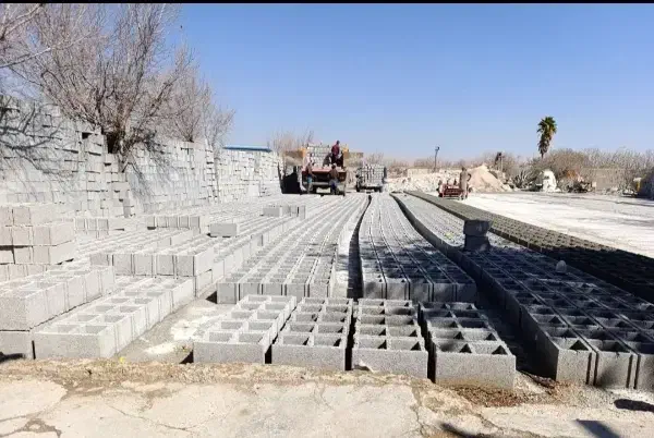 بلوک دیواری 40سانتی|مصالح و تجهیزات ساختمان|یاسوج, |دیوار