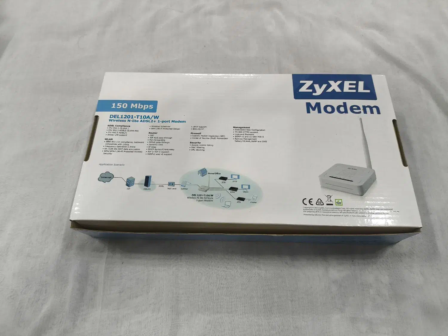 مودم زایکسل DEL1201-T10A|مودم و تجهیزات شبکه|کازرون, |دیوار