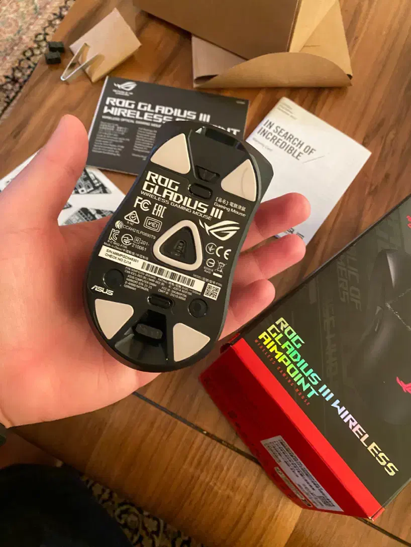 موس گیمینگ ASUS ROG Gladius III Wireless AimPoin|قطعات و لوازم جانبی رایانه|تهران, اوقاف|دیوار