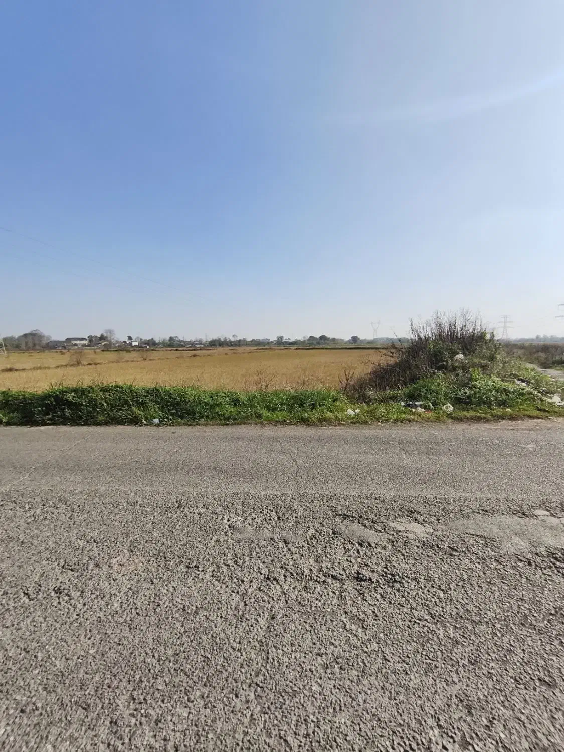 3800متر مزرعه دو بر بیجار مکانیزه شلمان|فروش زمین و ملک کلنگی|شلمان, |دیوار