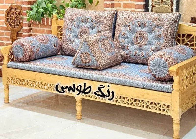 پشتی ترمه سنتی یزد|پشتی|تهران, هاشمی|دیوار
