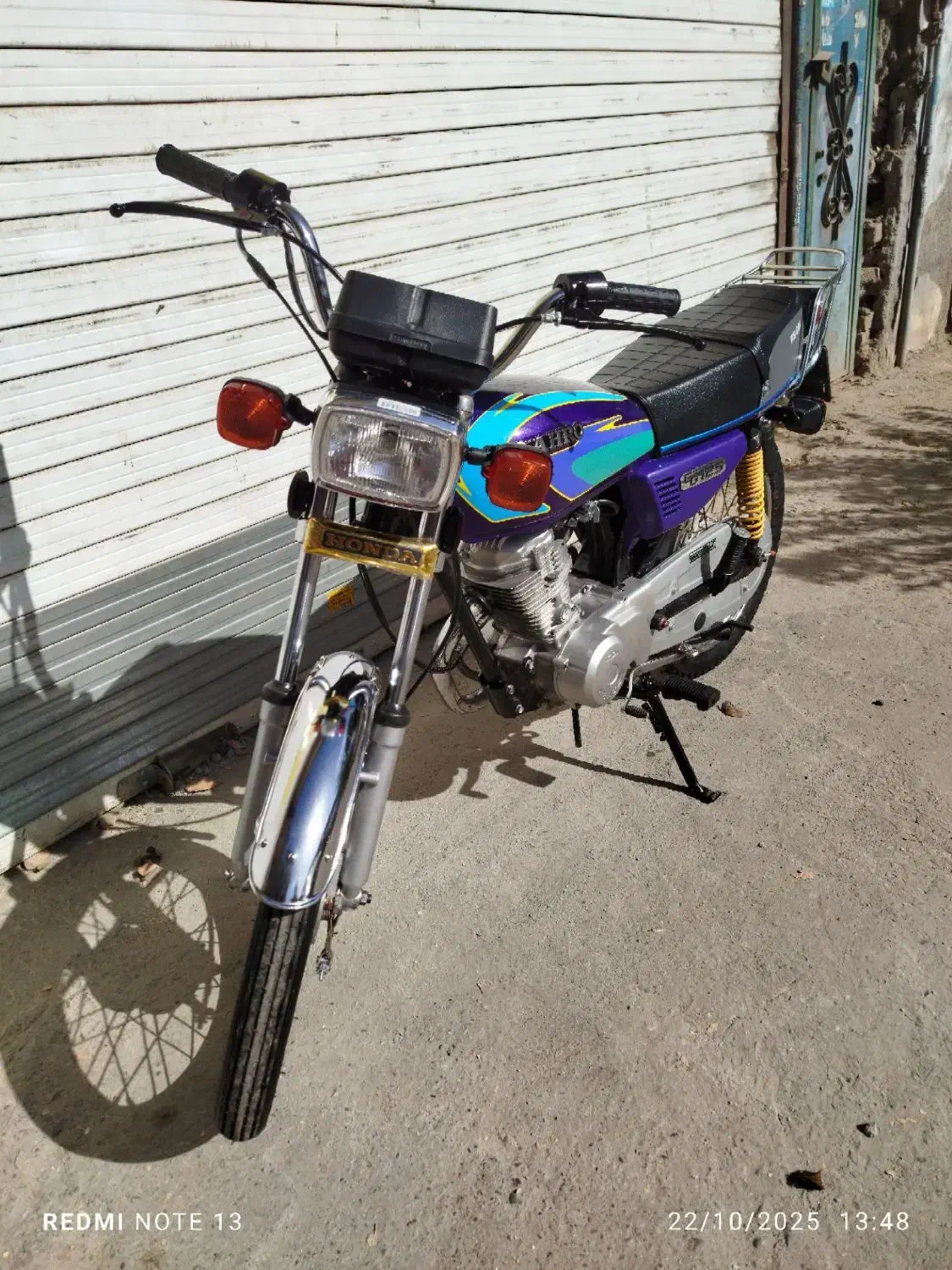 هوندا 125 مدل 1383 درحد|موتورسیکلت|بهارستان, |دیوار