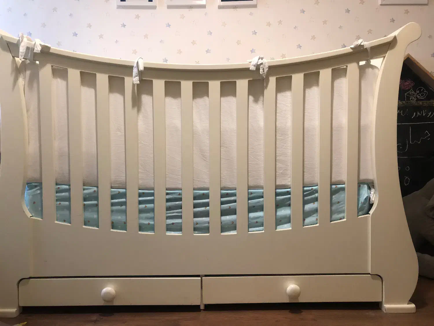 سرویس اتاق نوزاد شیک و ساده و بادوام|اسباب و اثاث بچه|آمل, |دیوار