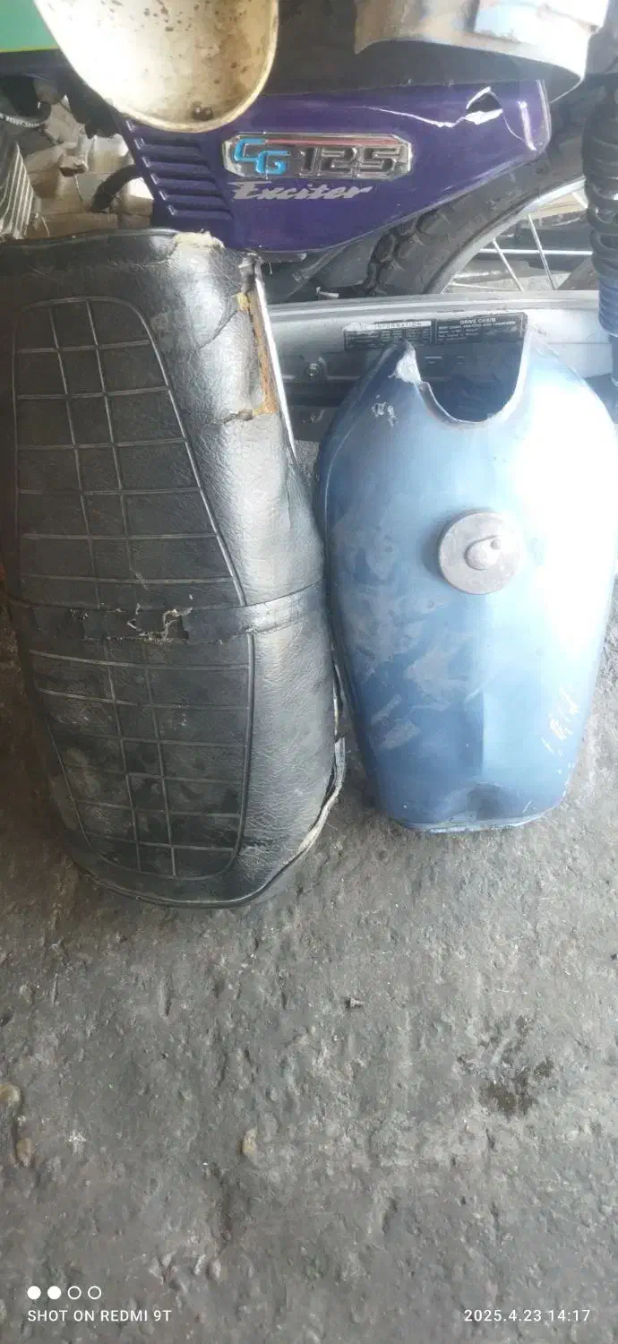 لوازم موتور یاماها 125استارتی|قطعات یدکی و لوازم جانبی|شهریار, شهرک امیریه|دیوار