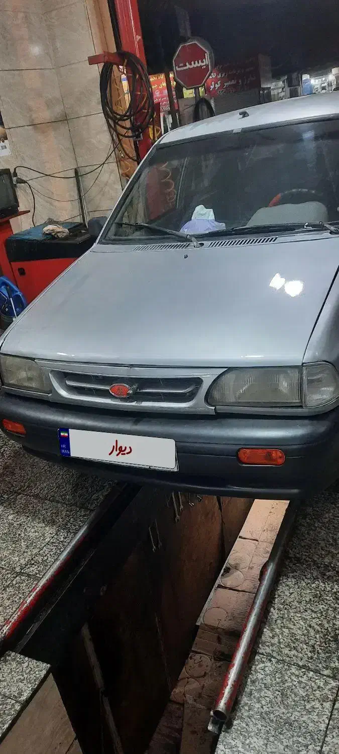 پراید ۸۷نقره ای|خودرو سواری و وانت|تربت‌حیدریه, دیزقند|دیوار