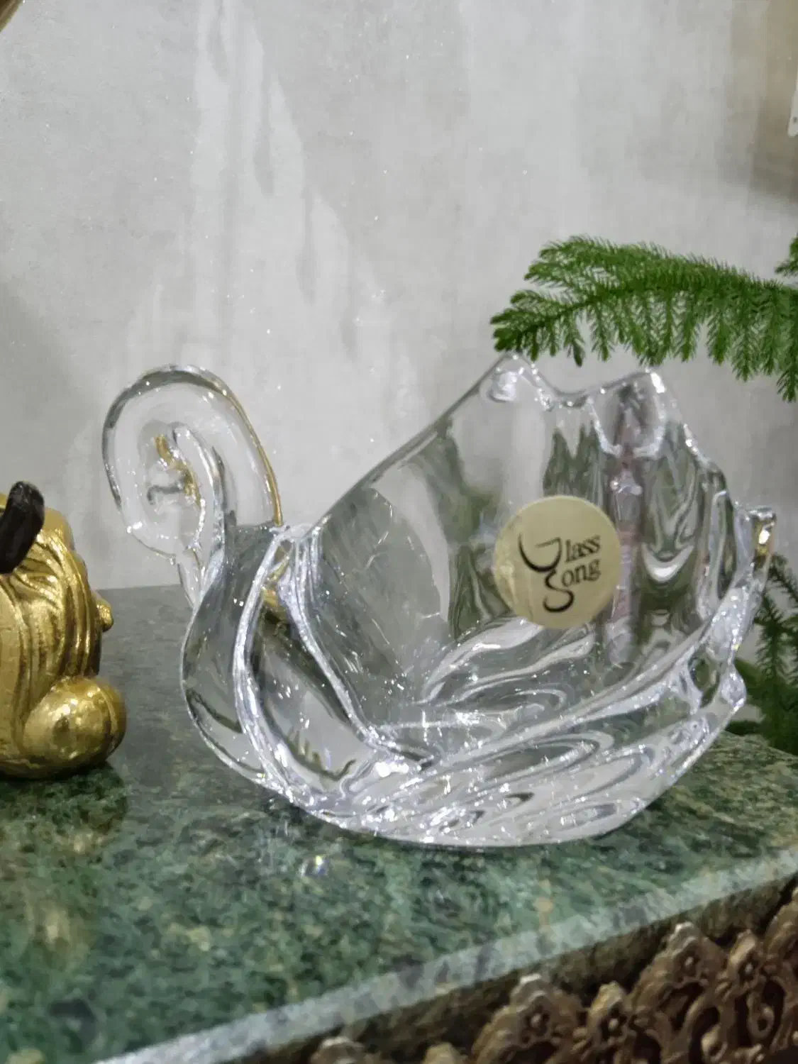 جا شمعی کریستالی خارجی|صنایع دستی و سایر لوازم تزئینی|تبریز, |دیوار