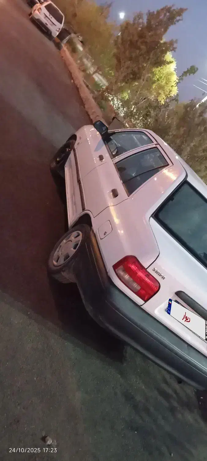 پراید دوگانه کارخانه بدون رنگ ضربه|خودرو سواری و وانت|راور, |دیوار