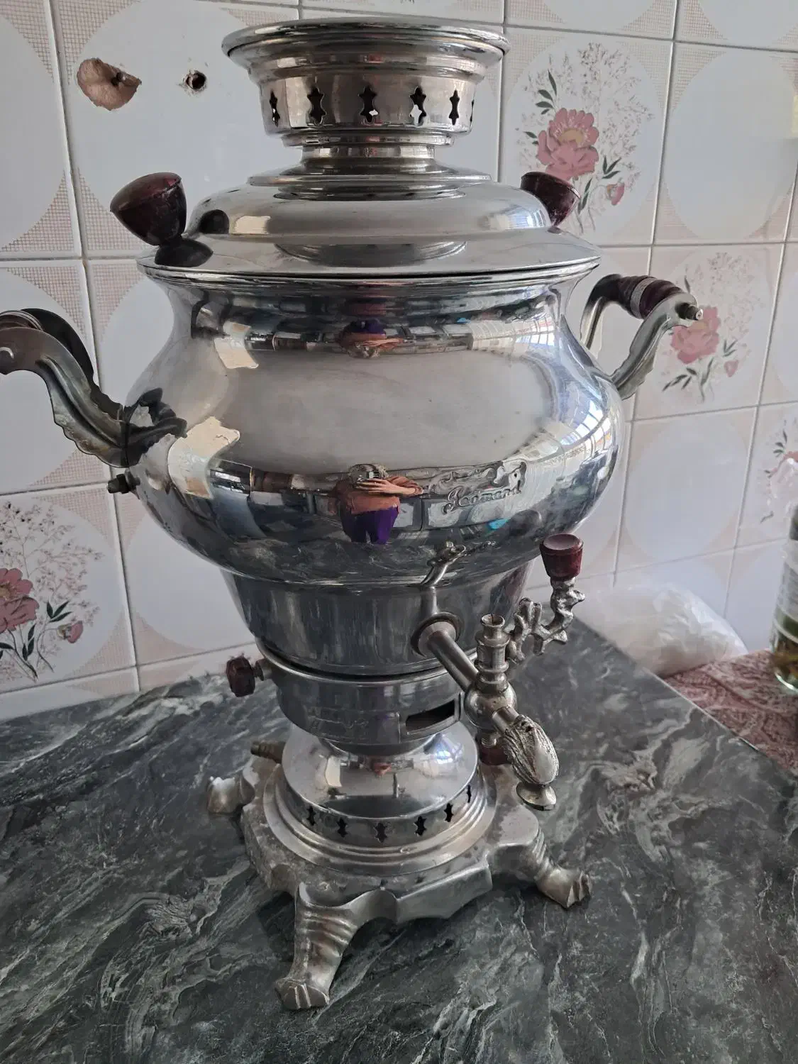 سماور گازی|سماور، چایساز، قهوهساز|رشت, استقامت ۲|دیوار