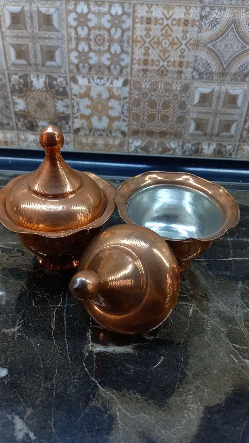 ظروف مسی|ظروف سرو و پذیرایی|تهران, خاک سفید|دیوار