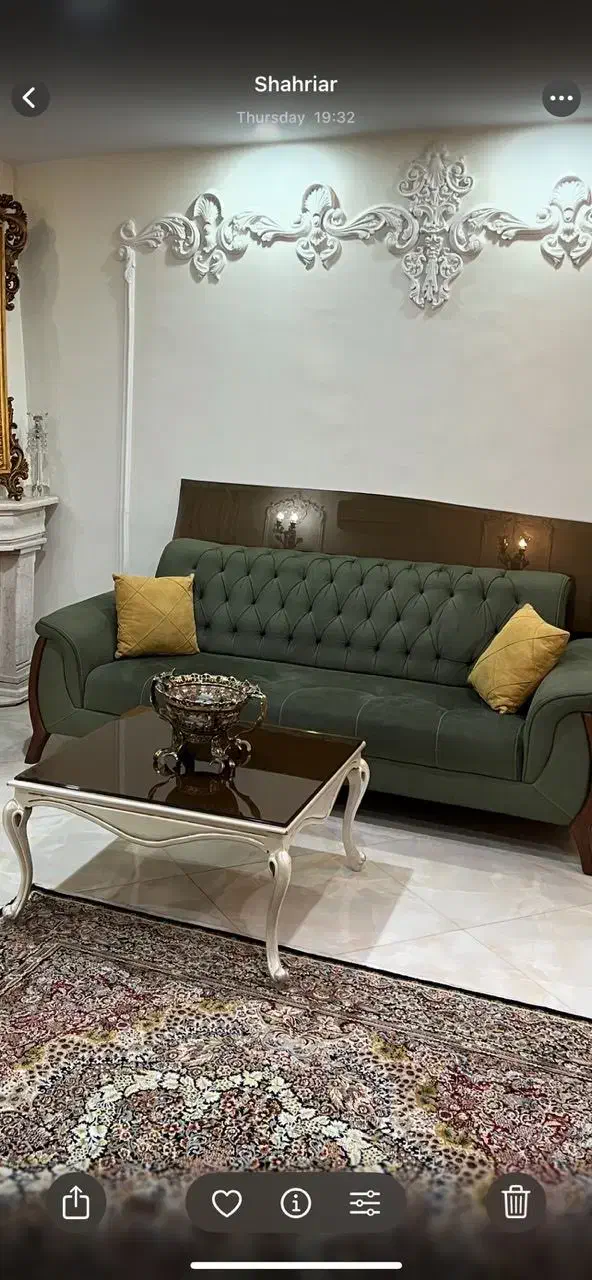 مبل راحتی چستر ۵ نفره تر تمیز|مبلمان خانگی و میز عسلی|شهریار, شهریار|دیوار