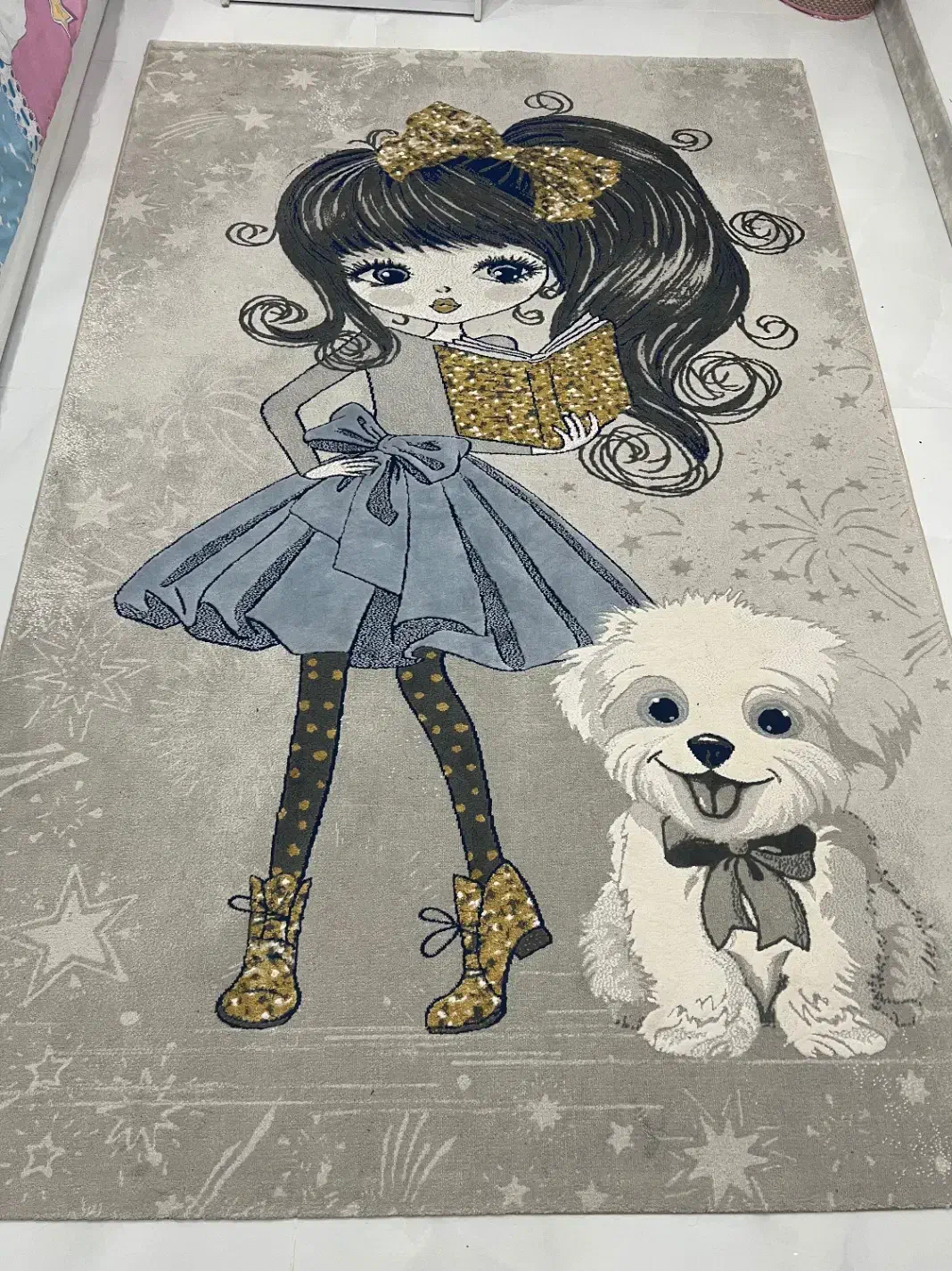 فرش اتاق خواب طرح برجسته دخترونه|فرش|مشهد, آزادشهر|دیوار