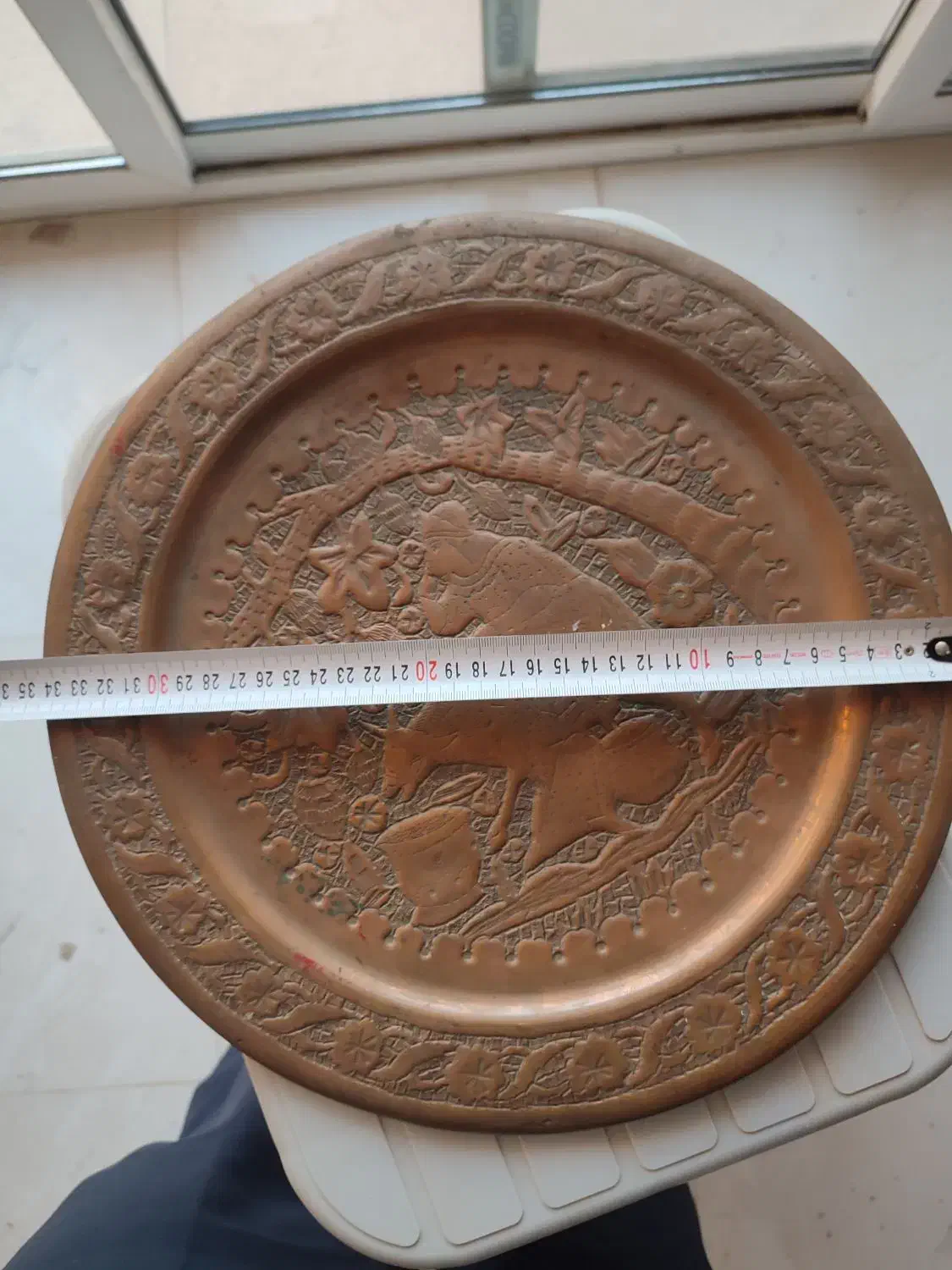 تابلو مسی|کلکسیون اشیاء عتیقه|نجف‌آباد, جلال آباد|دیوار