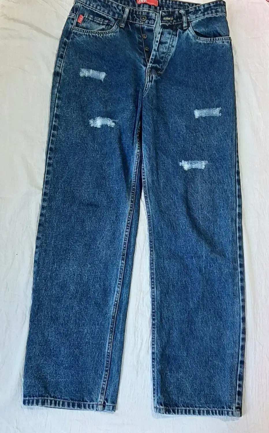 شلوار جین بگ زاپدار ZARA|لباس|سنندج, |دیوار