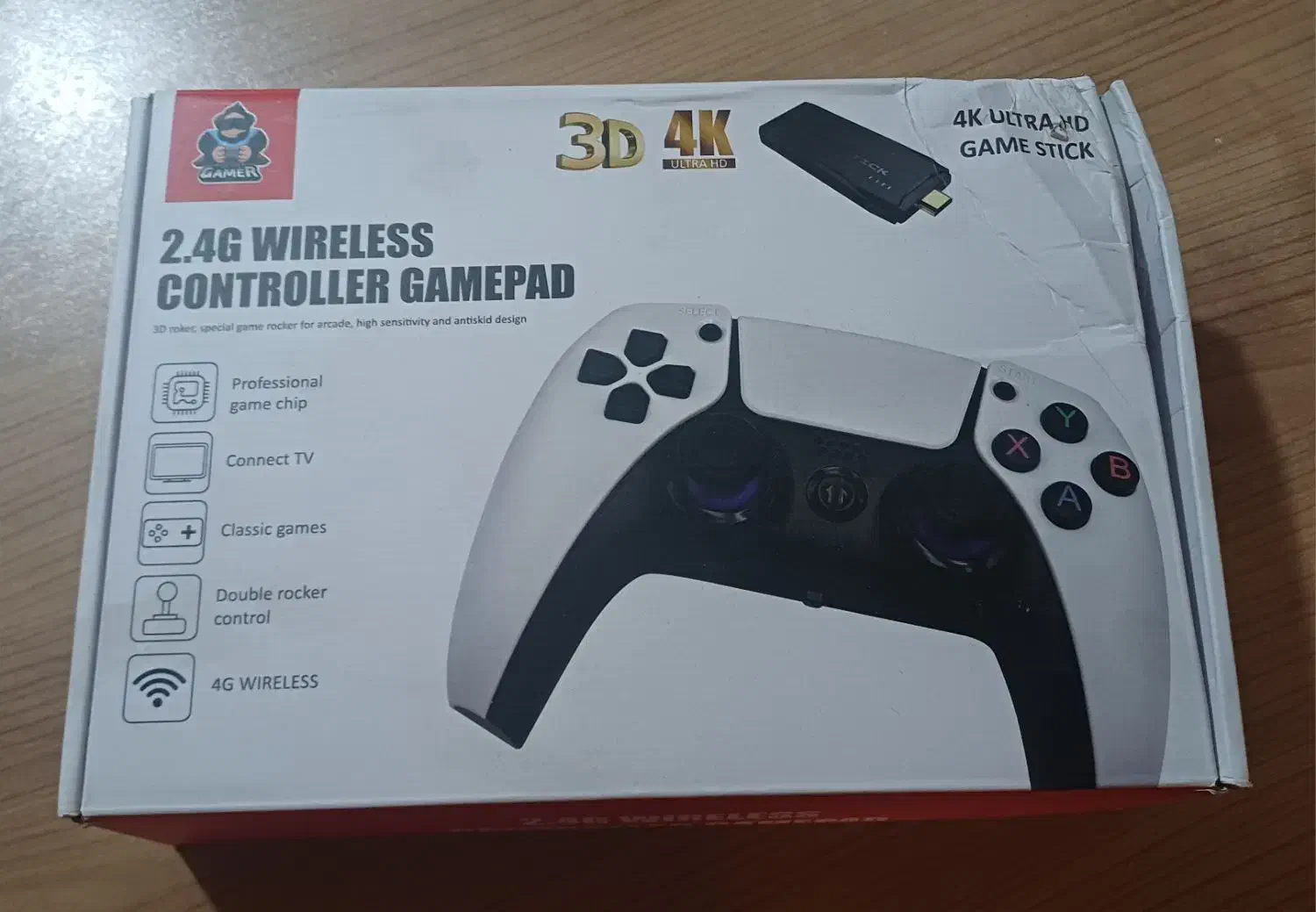 کنسول بازیGame Stick ۴K Ultra HD حافظه ۶۴ گیگابایت|کنسول، بازی ویدئویی و آنلاین|تهران, شهرک هما|دیوار