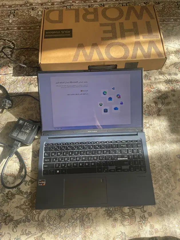 لپتاپ ایسوس vivobook 15X M15031A oled|رایانه همراه|کرمانشاه, |دیوار