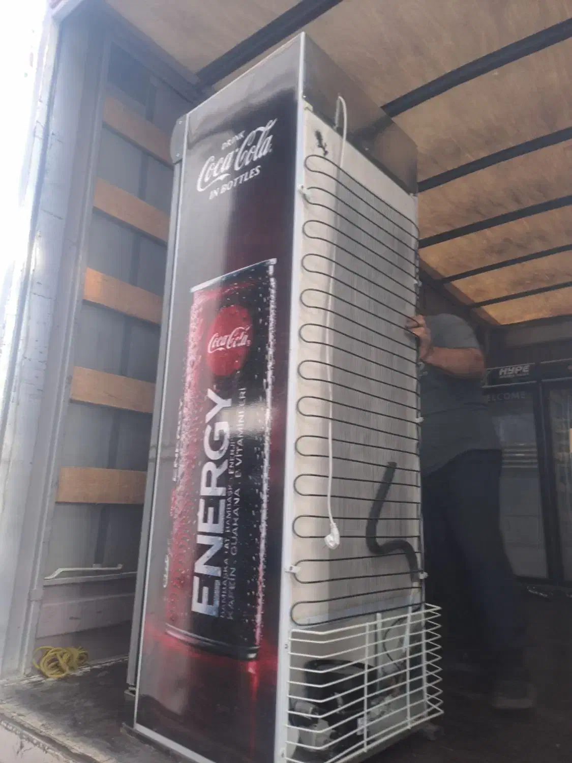 یخچال فریزر تکدرب ایستاده نوشابه ویترین کافه عرض۷۰|فروشگاه و مغازه|تهران, امام زاده عبدالله|دیوار