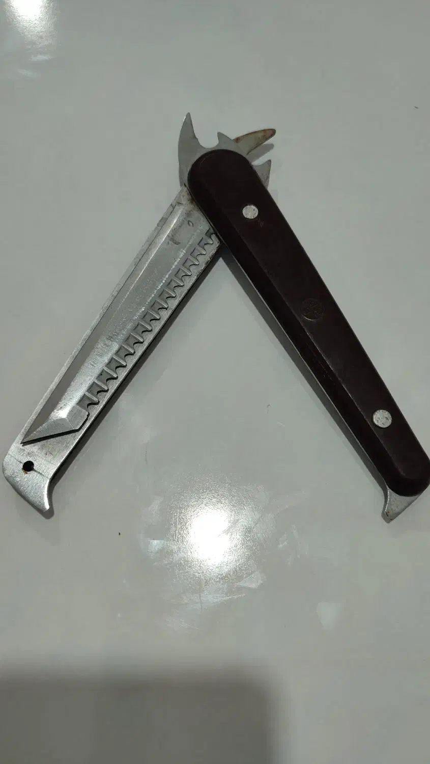 چاقو قدیمی شوروی سابق|کلکسیون اشیاء عتیقه|ماهدشت, |دیوار