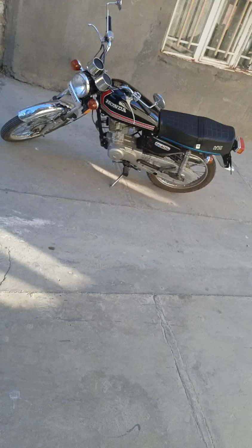 موتور هندا ژاپن مزایده|موتورسیکلت|بانه, |دیوار
