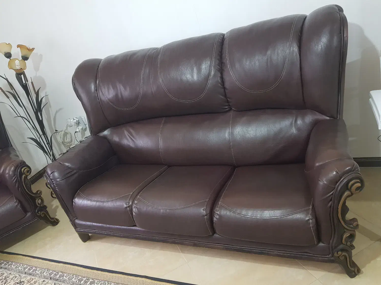 مبلمان چرمی 7 نفره|حراج|لاهیجان, گلستان|دیوار