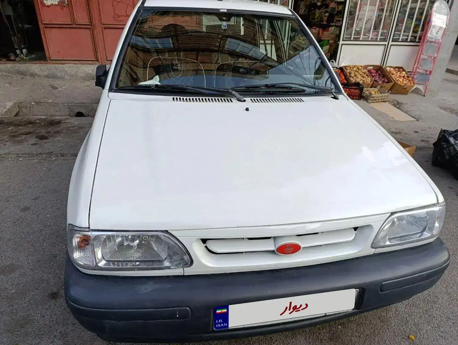 پراید 86 دو گانه دستی رنگ سفید|خودرو سواری و وانت|تبریز, |دیوار