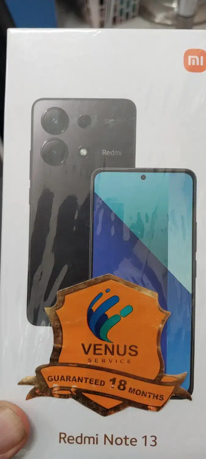 شیائومی Redmi Note 13 با حافظهٔ ۲۵۶ گیگابایت|موبایل|تهران, شهرک شریعتی|دیوار